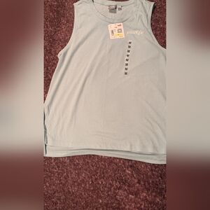 Women's Puma Light Blue Tank Shirt Size Med. NWT